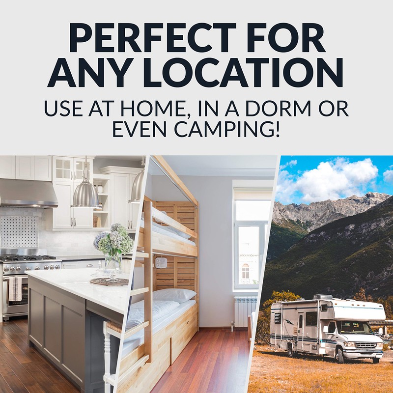 HomeCraft HCSB75BK Portable Countertop Single Burner Hot Plate Electric Cooktop,