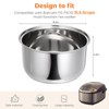 Baderke 304 Stainless Steel Inner Pot Compatible with Zojirushi NS-TSC10