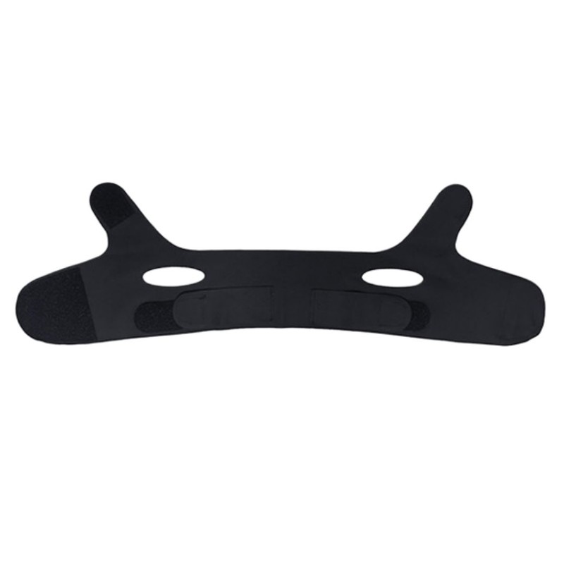 Shop Up Men's V-Line Tape Face Jaw Lifting Band, Black,