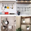 FINBe 6PCS Heavy Duty S-Hook Skew Pot Holder Hook Heavy