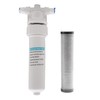Westbrass F400 Under Sink In-Line Water Filter Unit and Cartridge