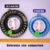 TianYueFly Kite Reel for Adults, 10.3 inches Dia with 2600ft