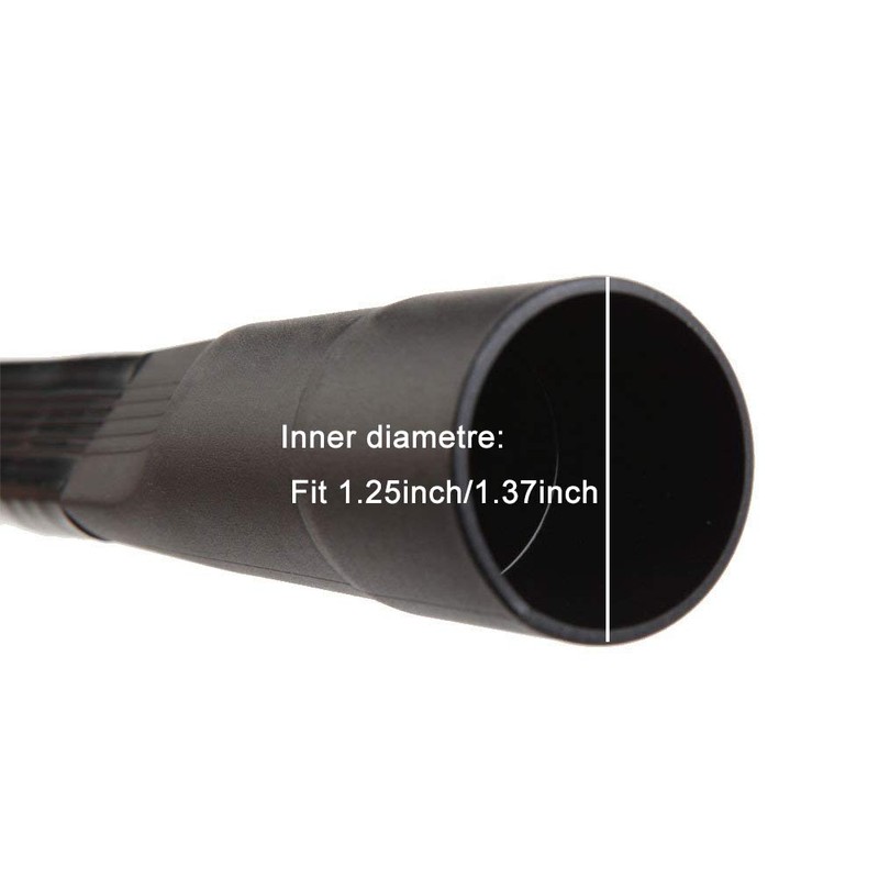 EZ SPARES 25-inch Replacement Flexible Long Reach Crevice Tool Attachment