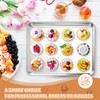 Stainless Steel Baking Sheet Set of 2, Deedro Cookie Sheet