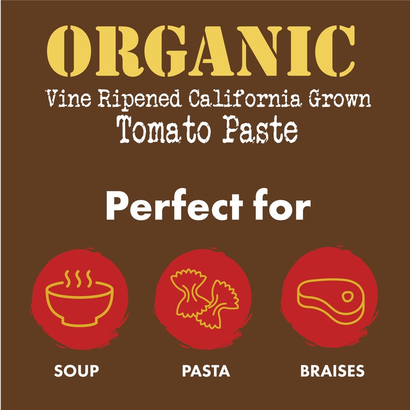 Bianco DiNapoli Organic Tomato Paste - Vine Ripened California Grown