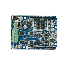 Cytron 10A Bi-Directional DC Motor Driver Shield for Arduino, 7v-30v, Peak 15A