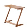 Zoopolyn Tv Tray Table for Living Room Bamboo End Table