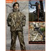 Hunt Quiet Hunting Clothes for Men with Face Mask, Silent