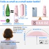 BAODINI Travel Essentials Mini Umbrella for Purse With Case Small