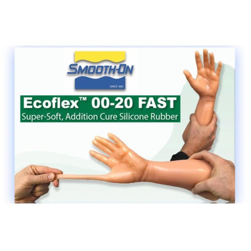 Smooth-On Ecoflex 00-20 Super Soft Silicone Rubber - Pint Unit