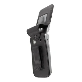 caseroxx Leather-Case with belt clip for Doro Primo 413 made of real leather with belt-clip in black