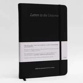 Letters to the Universe™ | 115 Page Daily Gratitude Journal for Women & Men, Ten Minutes A Day, Gratitude and Manifestation Journal, Simple Guided Journal for Wellness, Thoughtful Spiritual Gift - English Version