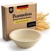 Wood Pulp Banneton Bread Proofing Basket – 9" Round 1.1LB