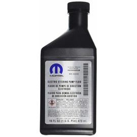 Chrysler Genuine Mopar Fluid 68088485AB Hydraulic Fluid 1 Pint, black