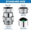 Sink Faucet to Garden Hose Adapter, Swivel Faucet Adapter Kit