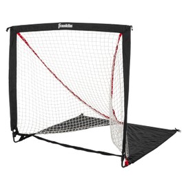 Franklin Sports Backyard Lacrosse Goal - Kids Portable Mini Lacrosse Training Net - Lax Practice Equipment - Easy Assemble Lax Goal for Practice - Perfect for Youth Training - 4' Feet x 4' Feet