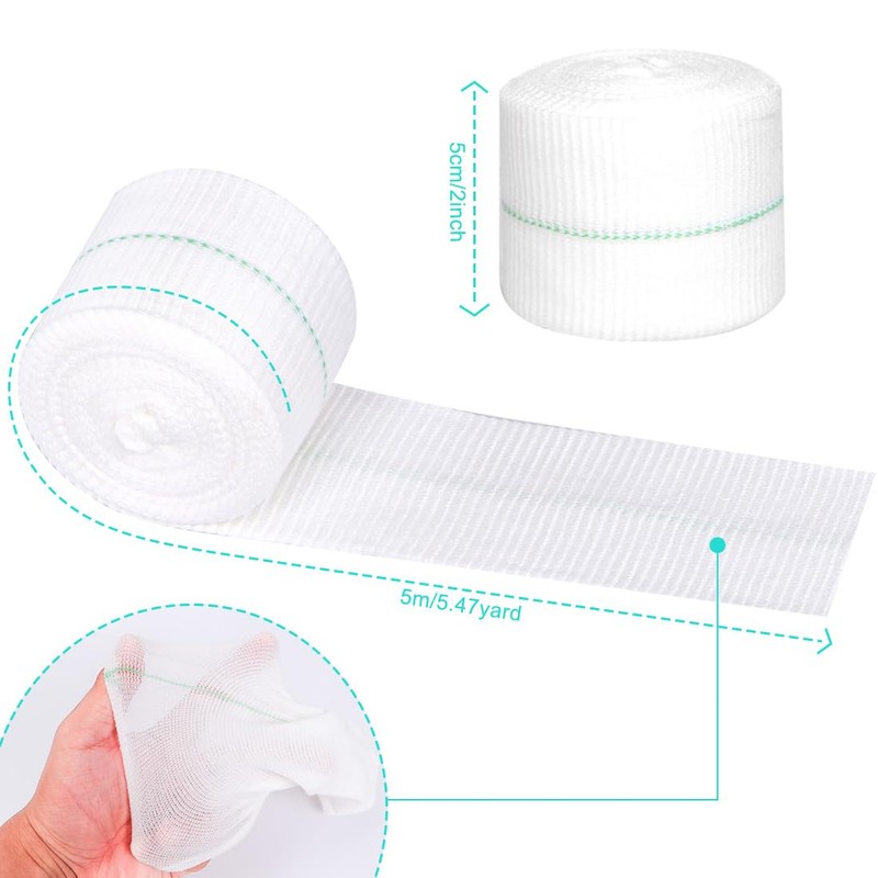 Tubular Bandage Elasticated Tubular Bandages Washable Support Sprain Bandage Conforming