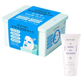 Deweytree Special Pick&Quick Makeup Hair Mask + Hyamino Foam 50ml, 1 pack, 1 piece / 듀이트리 스페셜 픽앤퀵 뽑아쓰는 화장발 마스크+ 하이아미노 폼 50ml, 1개입, 1개