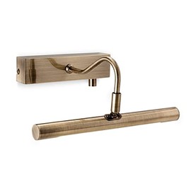 Firstlight LED Picture Light with Dimmer Switch, Antique Brass