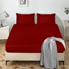 My home store Fitted Sheet 25 cm Deep Brushed Microfiber