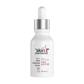 The Skin Pharmacist - Age Active – Antioxidans-Serum mit Polyphenolen aus Olive – Anti-Aging & Glanz der Haut – pflegende Gesichtspflege – 30 ml