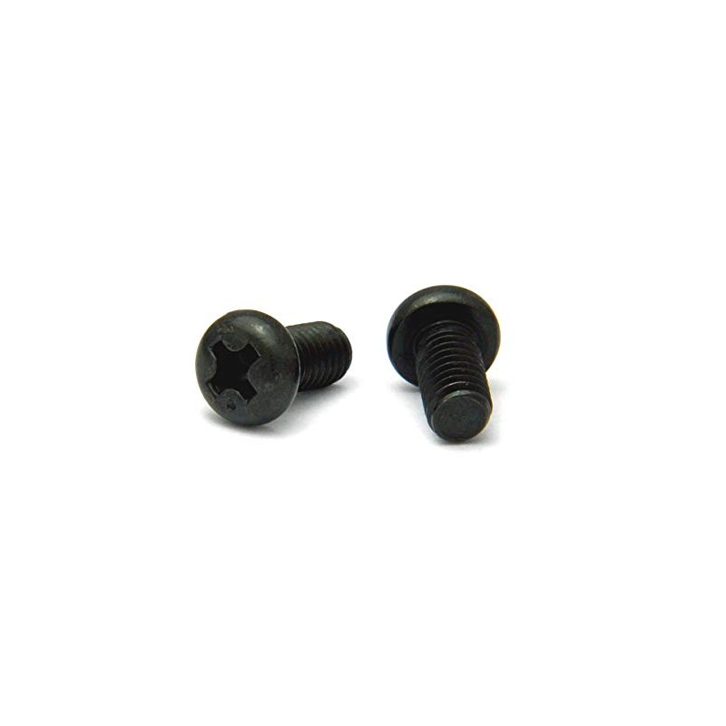Stainless Steel/SS Black (+) Pan Head Screws (Full Screws) M3