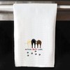 MEIKIUP Funny Dog Butt Kitchen Towel Labrador Dog Lover Gift