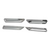 2 Pair Radiator Slot Vent Trim Electroplated Ventilation Decorative Trim