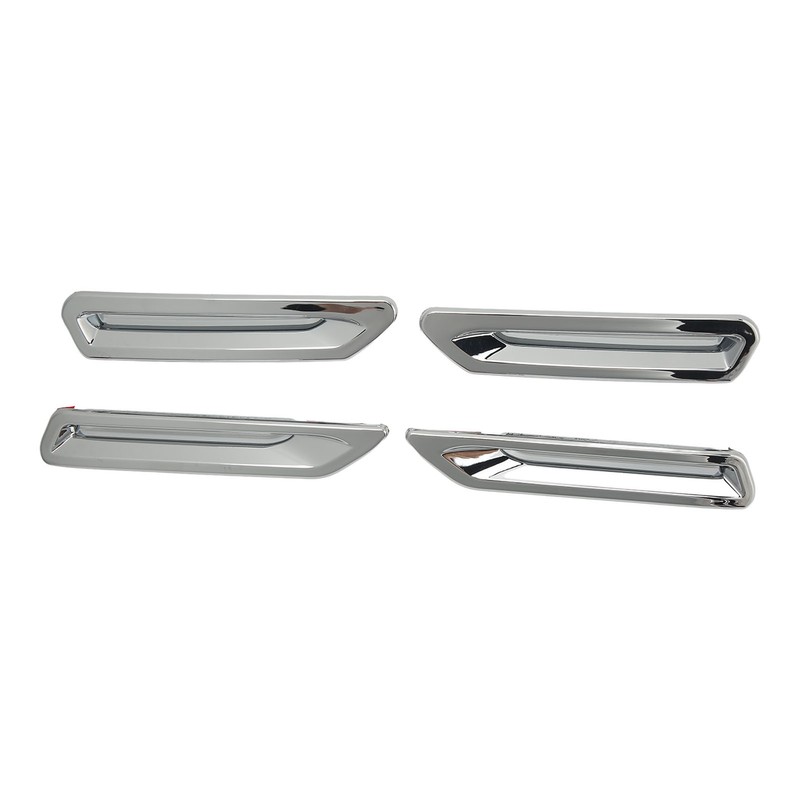 2 Pair Radiator Slot Vent Trim Electroplated Ventilation Decorative Trim