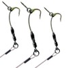 EUROKAN TACKLE 3 x Ronnie Rigs with BOOM - Ready