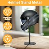LimCryspp Helmet Stand, Rotating Desktop Hanger Helmet Display Stand, Suitable