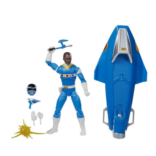 Power Rangers Lightning Collection in Space Blue Ranger & Galaxy