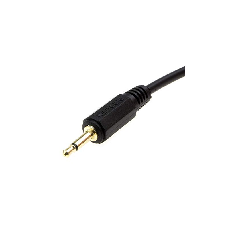 kenable Right Angle MONO 3.5mm Jack Plug to 3.5mm Jack