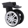 ZAWELIYO 1 Pair Suitcase Casters, PP PET Luggage Swivel Wheels