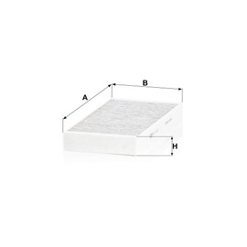 Original MANN-FILTER Interior Filter CUK 2723-2 – Cabin air filter set (set of 2) – For passenger cars