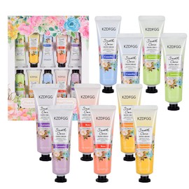 COURPOOG 10PCS Floral Hand Cream 30ml Moisturizing Dry Skin,gifts for women