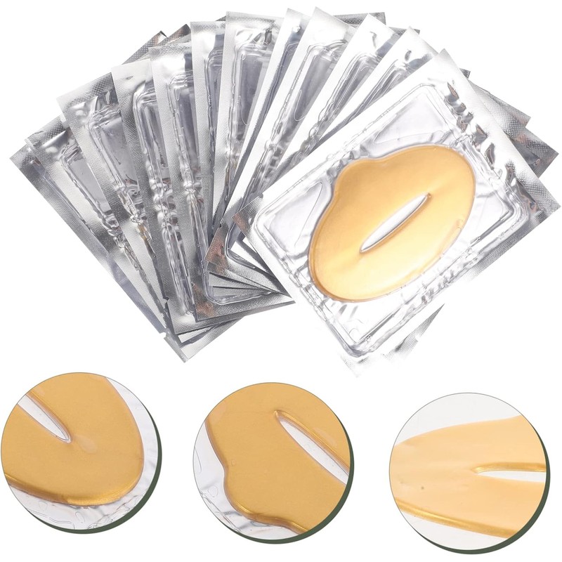 25 Piezas Mascarilla Labial de Gel Hidratante para Labios Secos