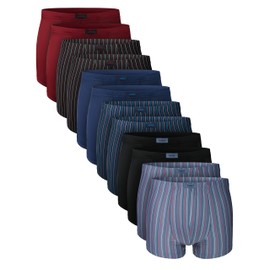 7 Days Men's Retro Shorts Pack of 6 or 12 Microfibre with Elastane, Pack of 6