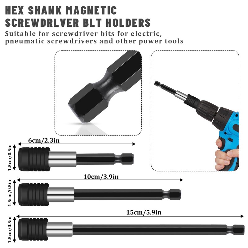 21 Pcs Right Angle Drill Attachment Set Includes 2Pcs Flexible