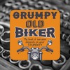 Motorcycle Coaster. Grumpy Old Biker - My Level of Sarcasm