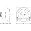 Exhaust Fan,10 In,730 CFM