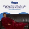 Slanket Kids Wearable Blanket With Sleeves - Ultimate Oversized Fleece