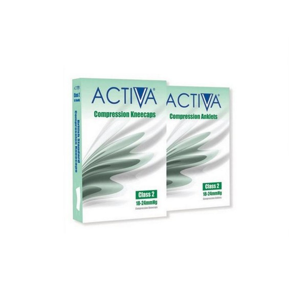 Activa Class 2 Support Anklet 18 - 24 mmHg Sand