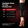 BraceBull Calf Compression Sleeves for Men & Women (1 Pair),
