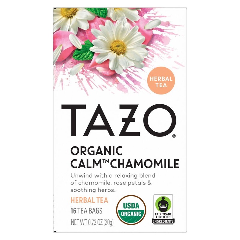 TAZO Tea Bags, Regenerative Organic Zen, Calm Chamomile & Herbal