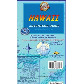 Hawaii The Big Island Adventure Guide Franko Maps Waterproof Map
