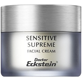 Doctor Eckstein Sensitive Supreme Night Cream - Mild Face Care for Very Sensitive Skin - For Irritation and Redness - 3 x 50 ml