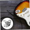 minkissy 1 Set Electric Guitar Jack Plates Durable Input Output