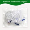 Urine Drainage System, Urine Bag 2000 ml with Anti-Reflux Valve