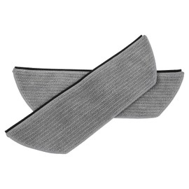 Lurrose 2 almohadillas de repuesto para mopa compatibles con, almohadillas de recambio de microfibra reutilizables y lavables para aspiradora robot, suministros de limpieza para el hogar